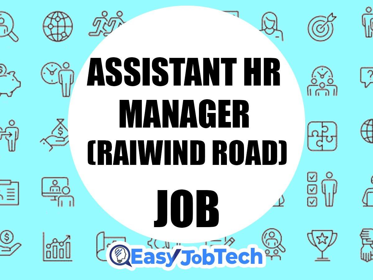 Assistant HR Manager Jobs In Lahore Pakistan assistant-hr-manager-jobs-in-lahore-pakistan