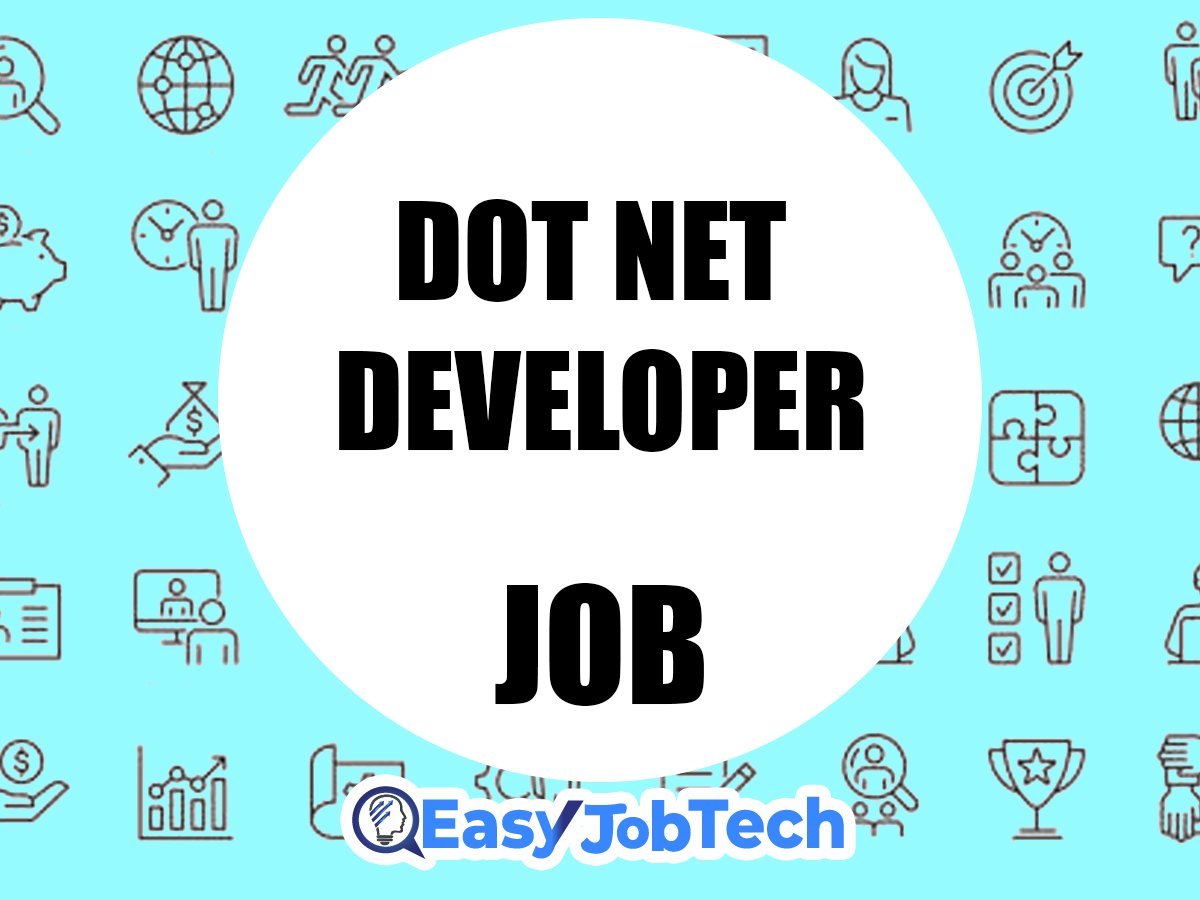 Dot Net Developer Jobs In Karachi 2023